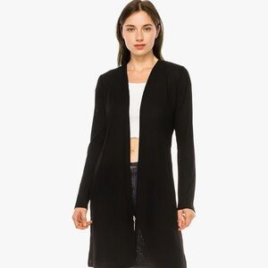 Black Long Cardigan NWOT